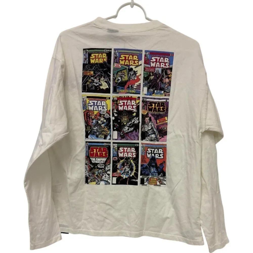 Zara Star Wars Kids Boys T-shirt 13-14 Yrs 164 cm White Graphic Tee 5431/600 NWT